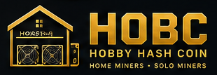 HOBC HobbyHash Coin wordmark